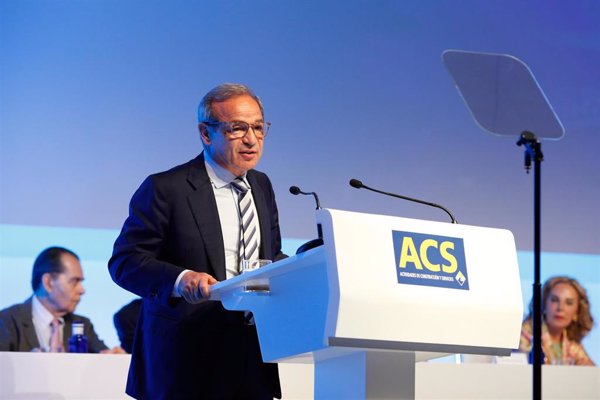 ACS modera su caída en Bolsa al presentar unas pérdidas por debajo de lo esperado