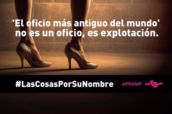 APRAMP lanza la campaña #LasCosasPorSuNombre para denunciar la realidad que rodea a la trata