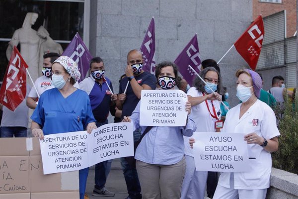 Sindicato médico mantiene la huelga del Summa 112 para este lunes tras no llegar a un acuerdo con la Comunidad de Madrid