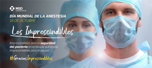 MSD lanza una campaña para reconocer la labor de los anestesiólogos, en el Día Mundial de la Anestesia