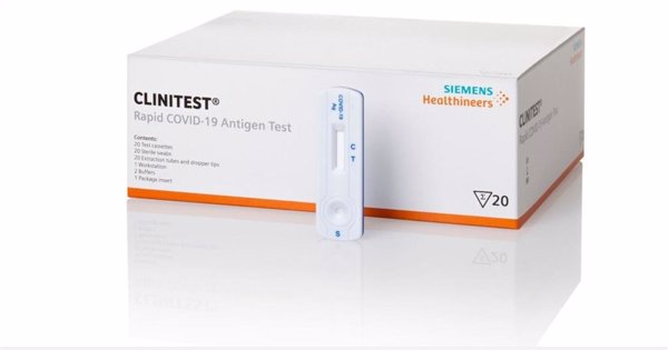 Siemens Healthineers lanza una prueba rápida de antígenos para la detección del SARS-CoV-2