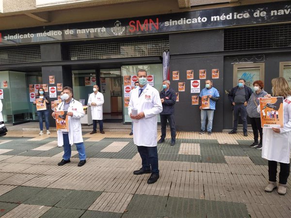 Médicos navarros piden diálogo para acabar con la huelga y la retirada del Real Decreto de 