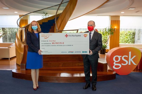 GSK Consumer Healthcare entrega más de 69.000 euros a la campaña solidaria 'Recuperando sonrisas'