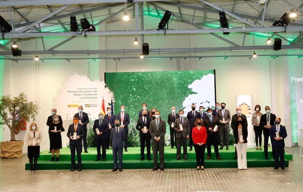 El Rey entrega los Premios Europeos del Medio Ambiente a 25 empresas españolas por contribuir a la economía verde