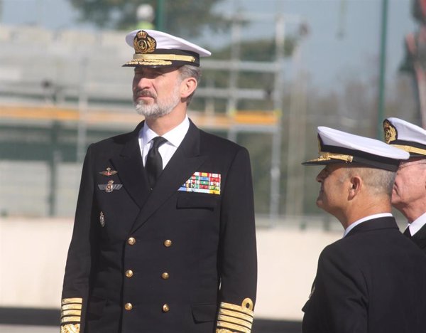 El rey Felipe VI visita este jueves el Instituto Hidrográfico de la Marina en Cádiz y el buque 'Tofiño' en Rota