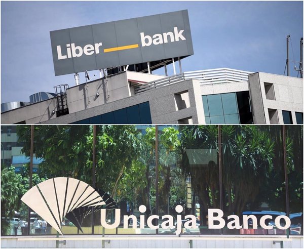 Unicaja Banco y Liberbank suben más de un 3% en Bolsa tras presentar resultados