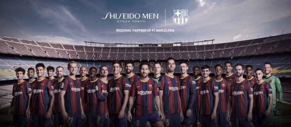 El Barça firma una alianza con la cosmética Shiseido Men hasta 2022