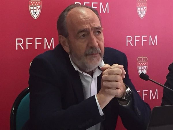 Paco Díez, reelegido presidente de la Federación Madrileña de Fútbol