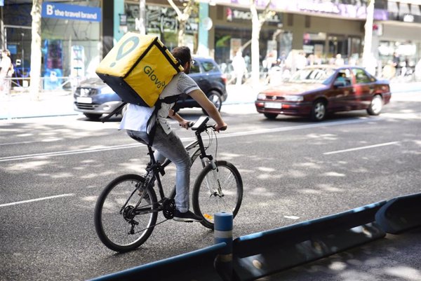 Glovo cancelará su servicio durante la manifestación de 'riders' de mañana