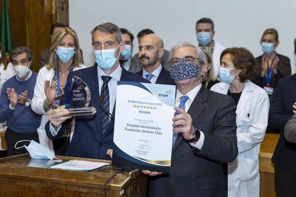 La Fundación Jiménez Díaz, primer hospital del mundo en recibir el EFQM Global Award