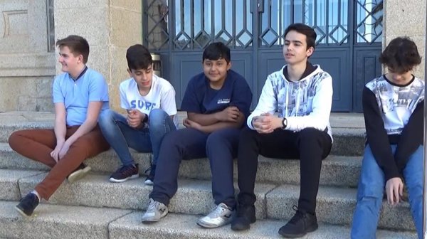 Jóvenes seminaristas de Cáceres graban un vídeo para dar a conocer su vocación y su vida en el centro