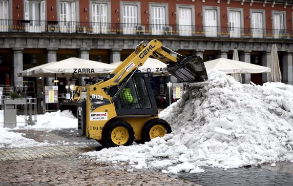 El seguro paga más de 230 millones por la borrasca 'Filomena' tras daños en inmuebles y vehículos en España