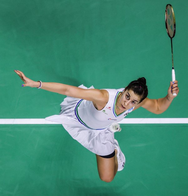 Carolina Marín avanza a semifinales del Europeo de Bádminton por la retirada de su rival