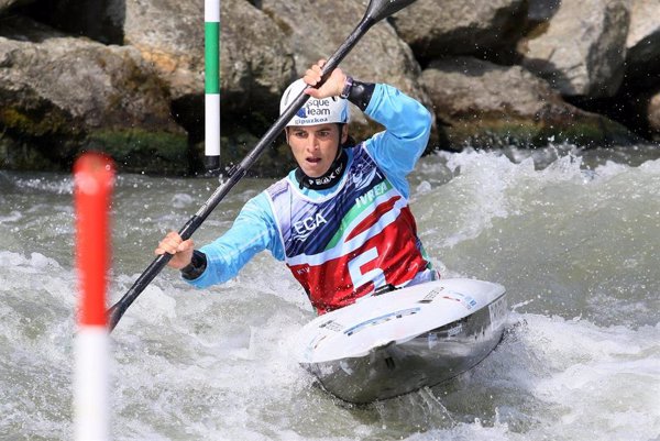 La española Maialen Chourraut se queda lejos de las medallas en el Europeo de Italia