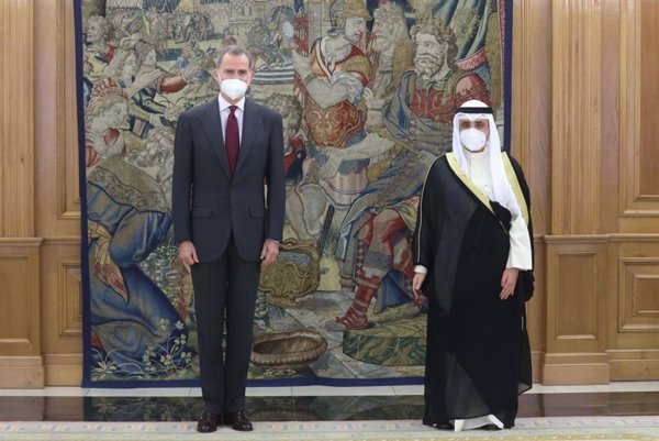 El Rey recibe al ministro de Exteriores de Kuwait para abordar 