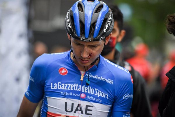 Joe Dombrowski abandona el Giro por la misma caída de Landa