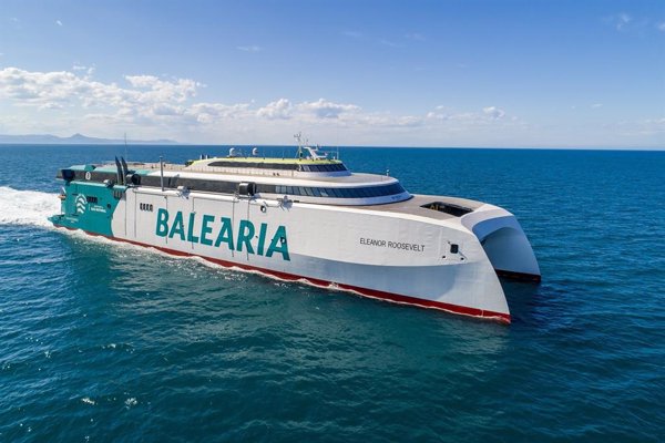 Baleària y Axpo completan un viaje descarbonizado utilizando biometano como combustible renovable