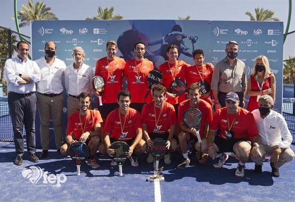 España hace doblete en el Europeo de pádel, décimo titulo continental