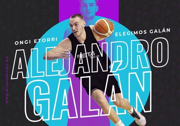 Alejandro Galán debutará en la Liga Endesa con el Bilbao Basket