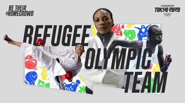 Eurosport lanza una campaña en apoyo al equipo olímpico de refugiados en Tokyo 2020