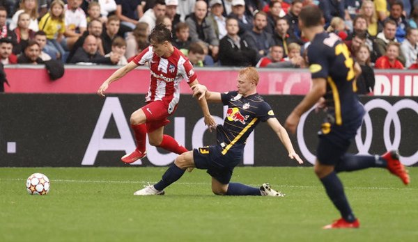 Un Atlético de canteranos cede ante el Salzburgo en el segundo amistoso