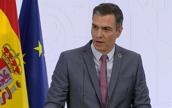 Sánchez avanza que ya se ha cumplido el 16,4% de los compromisos asociados a los fondos europeos