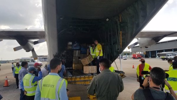 Cuba recibe más de 630 toneladas de ayuda humanitaria procedente de México y Bolivia