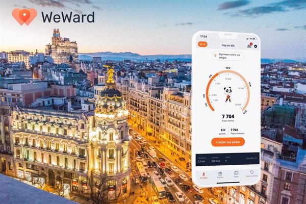 Llega a España WeWard, la app que lucha contra el sedentarismo y permite ganar dinero caminando
