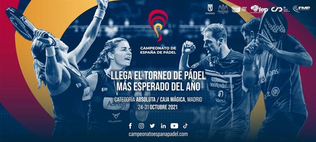 El Campeonato de España de Pádel del próximo octubre espera superar el éxito de 2020 - Vimarsana News