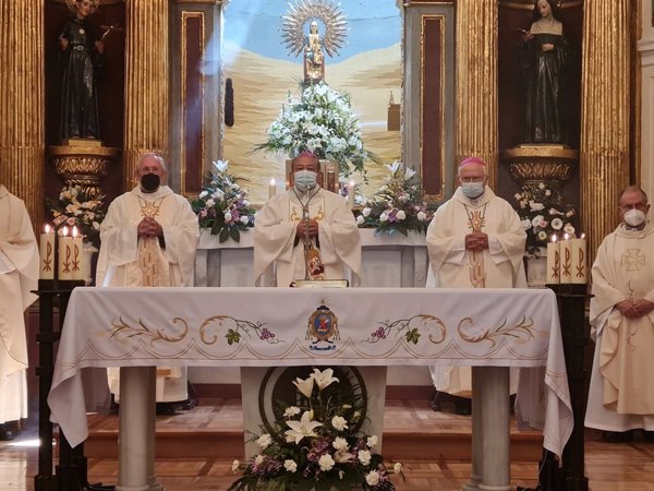 El nuncio en España celebra San Ezequiel Moreno en su visita a la Diócesis de Tarazona