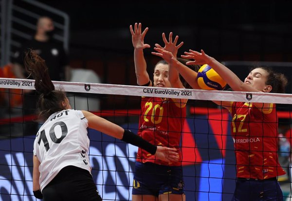 España se despide del Europeo de voleibol con una derrota ante Alemania