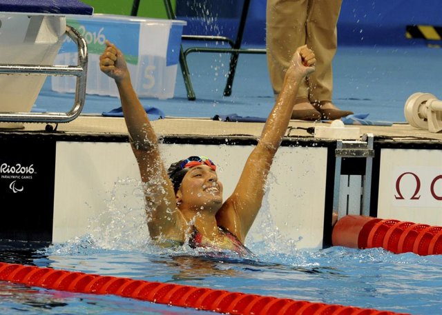Michelle Alonso se lleva el oro en los 100 braza SB4 - Vimarsana News