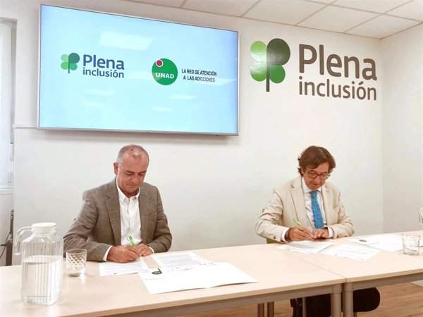 Plena Inclusión y UNAD colaborarán para rehabilitar a personas con discapacidad intelectual con adicciones