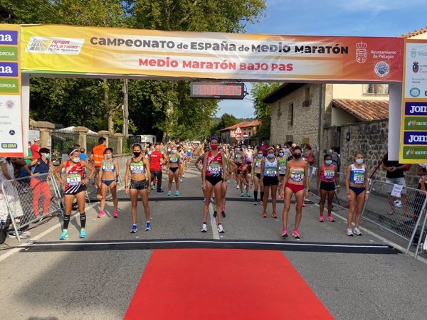 Lugueros y Merzougui, nuevos campeones de España de medio maratón