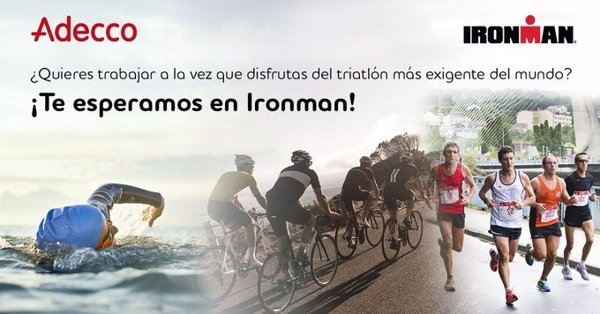 Adecco oferta 400 empleos para trabajar en los Ironman de Barcelona y Mallorca