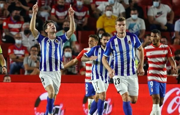 (Crónica) La Real Sociedad deja tocado al Granada y el Betis se anima en El Sadar