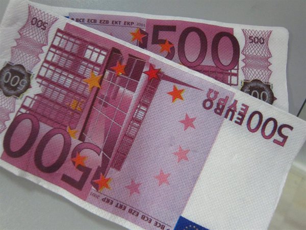 El número de billetes de 500 euros cae en agosto a su registro más bajo en casi 20 años