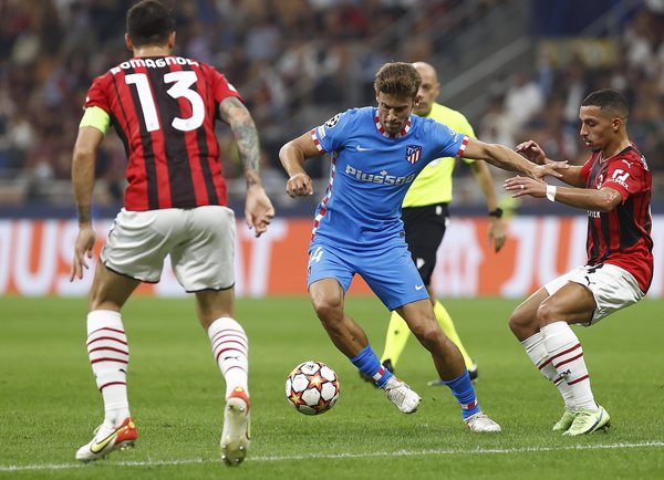 Crónica del AC Milan - Atlético de Madrid: 1-2