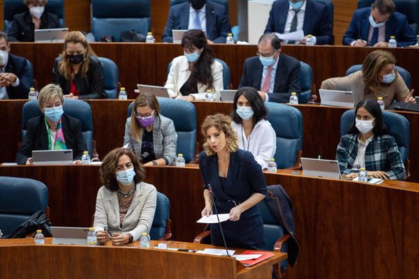 El PSOE elevará una queja en la Asamblea contra Ayuso por llamarles 