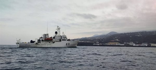 El Buque Hidrográfico 'Malaspina' llega a La Palma para actualizar la cartografía náutica de cuatro islas canarias