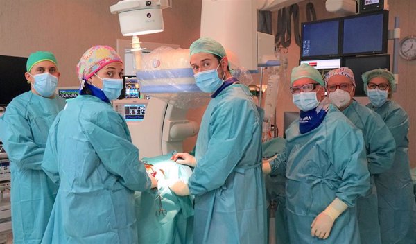 Hospital Ruber Internacional implementa un nuevo tipo de stent para tratar la aneurisma en arterias viscerales