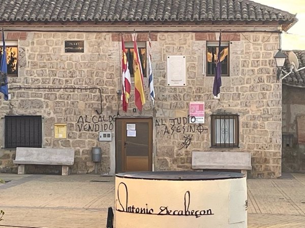 Los judíos españoles condenan las pintadas antisemitas en Castrillo Mota de Judíos (Burgos): 