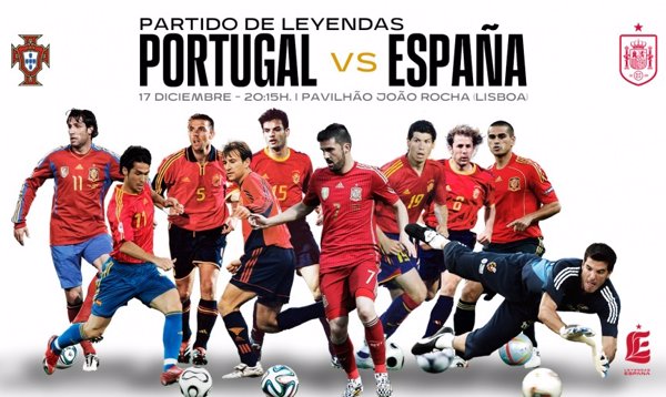 Villa, Morientes, Figo y Baía, estrellas del Portugal-España de leyendas este viernes en Lisboa