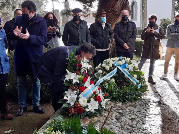 Galicia recuerda un año más la figura de Valle-Inclán en el aniversario de su muerte