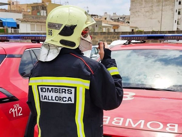 Un incendio calcina el gimnasio, el spa y la sauna de un hotel en el Puerto de Alcúdia (Mallorca)