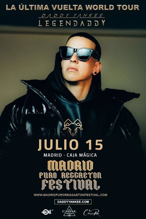 Daddy Yankee dará su último concierto en España en el festival 'Madrid Puro Reggaeton'
