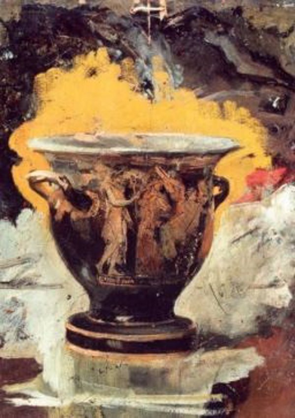 Dos investigadores españoles identifican casi 150 años después un vaso griego que pintó Sorolla en Roma