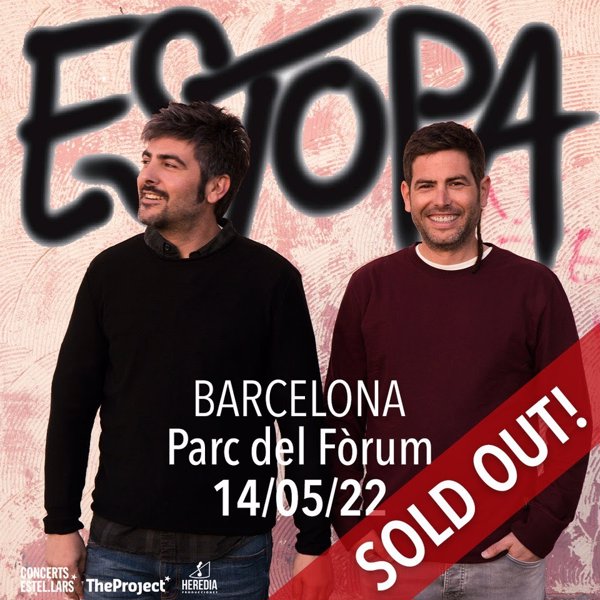 Estopa agota entradas para el concierto del Parc del Fòrum de Barcelona