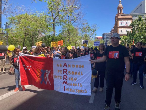 Trabajadores temporales del ARRMI de Madrid se quejan de 