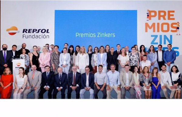 La Fundación Repsol entrega los Premios Zinkers a 34 colegios de toda España por sus proyectos de sostenibilidad